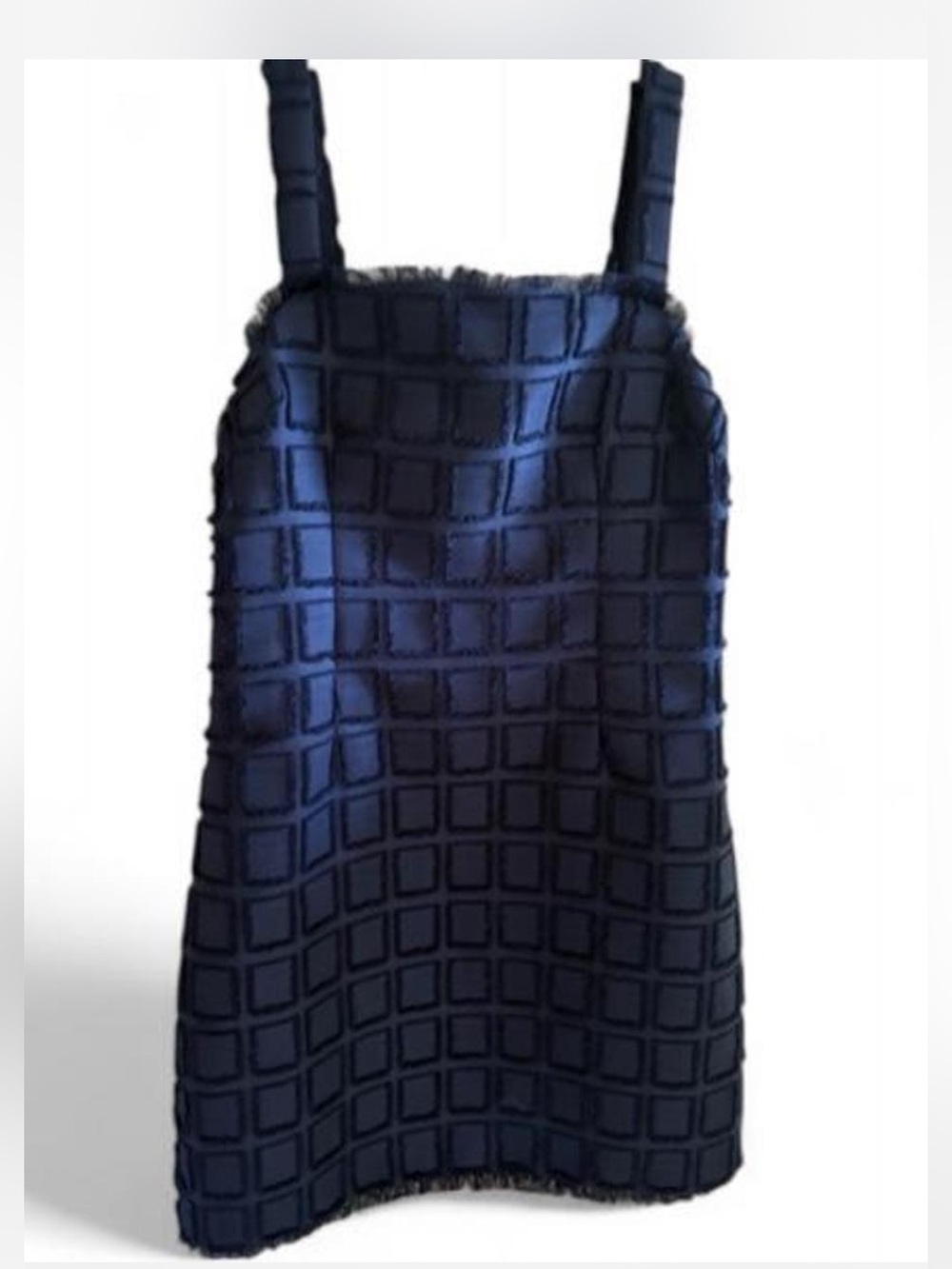 Endless Rose Blue Square Neck Sheath Dress